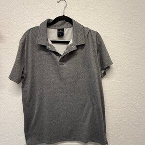 Share King Ranch Golf Polo Shirt Men’s Size Large Short Sleeve Gray Large